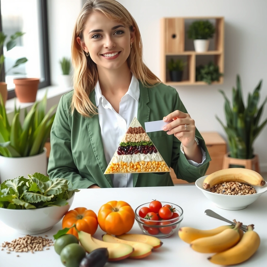 Specjalistka dietetyczna podczas konsultacji